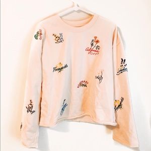 Madewell Embroidered Sweater